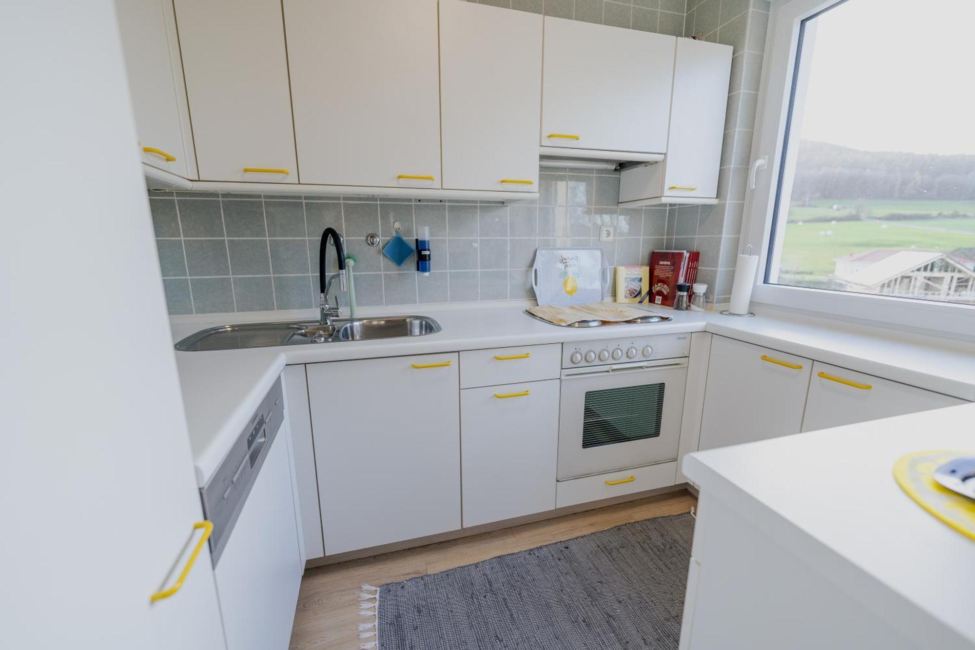 Ferienhaus Schoene Aussicht Ferienwohnung Gelb Hemfurth-Edersee Exteriér fotografie